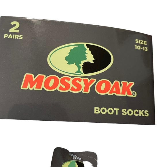 Mossy Oak boot socks 2 pairs size 10-13 - Picture 4 of 8